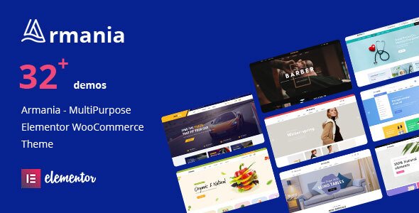 Armania.jpg Armania 1.3.7 ? Fashion, Furniture, Organic, Food Multipurpose Elementor WooCommerce Theme - Image 1