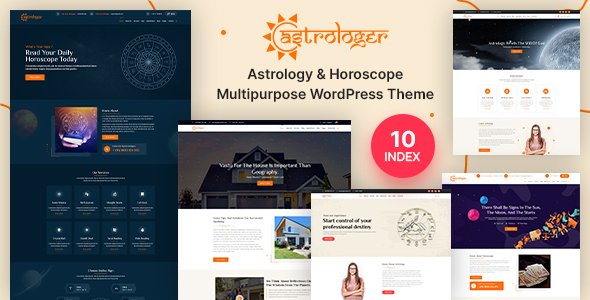 Astrologer-1.jpg Astrologer 2.3 ? Horoscope and Astrology WordPress Theme - Image 1