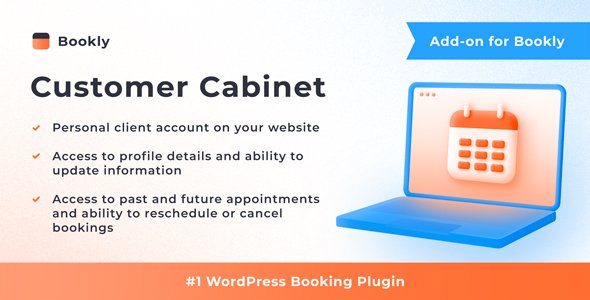 Bookly-Customer-Cabinet-Addon.jpg Bookly Customer Cabinet Addon 5.9 - Image 1