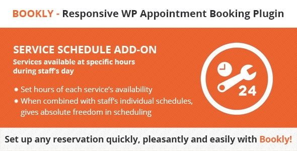 Bookly-Service-Schedule-Addon.jpg Bookly Service Schedule Addon 3.5 - Image 1