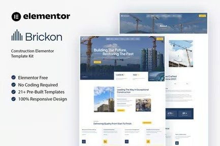 Brickon-Construction-Elementor-Template-Kit.jpg Brickon - Construction Elementor Template Kit - Image 1