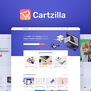 Cartzilla 1.0.47 - Digital Marketplace & Grocery Store WordPress Theme