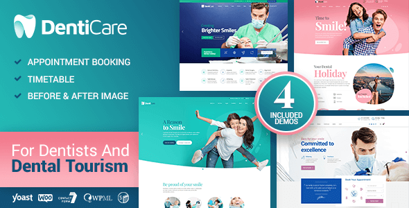 DentiCare.png DentiCare 1.3.4 ? Medical, Dentist & Dental Clinic Theme - Image 1