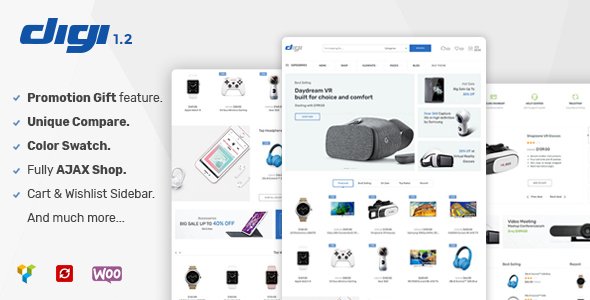 Digi-Themes.jpg Digi 1.7.1 - Electronics Store WooCommerce WordPress Themes - Image 1