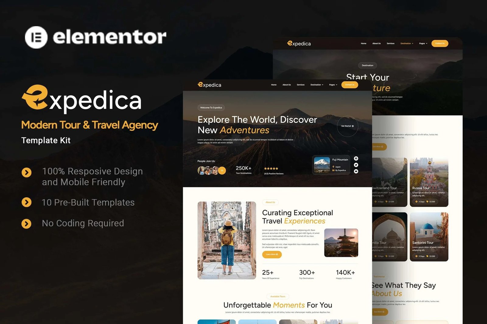 Expedica-Modern-Tour-Travel-Agency-Elementor-Template-Kit.jpg Expedica - Modern Tour & Travel Agency Elementor Template Kit - Image 1