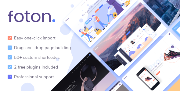 Foton.png Foton 2.1.1 - Software and App Landing Page Theme - Image 1