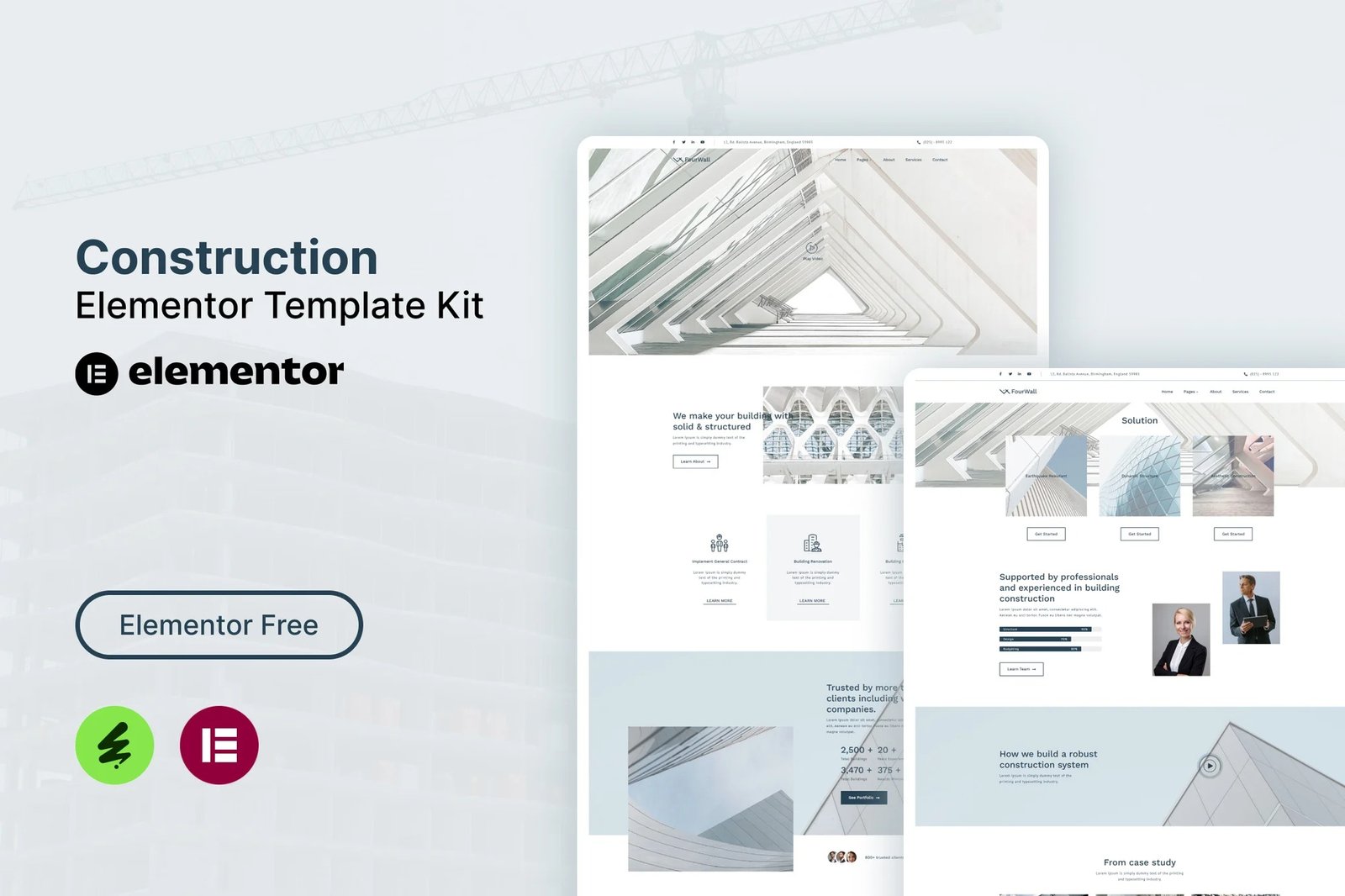 FourWall-Construction-Elementor-Template-Kit.jpg FourWall - Construction Elementor Template Kit - Image 1