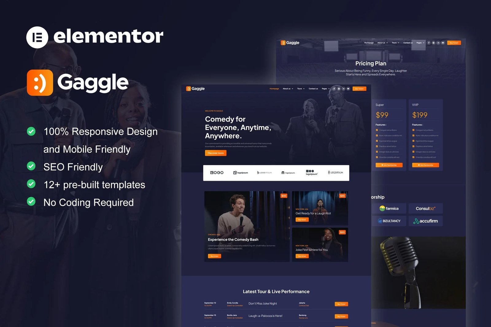 Gaggle-Comedian-Entertainment-Show-Elementor-Pro-Template-Kit.jpg Gaggle - Comedian & Entertainment Show Elementor Pro Template Kit - Image 1