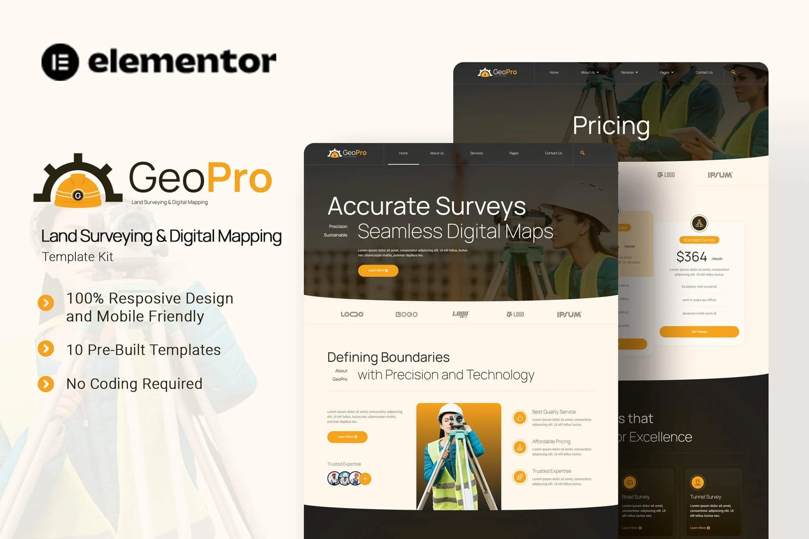 Geopro-Land-Surveying-Digital-Mapping-Elementor-Template-Kit.jpg Geopro - Land Surveying & Digital Mapping Elementor Template Kit - Image 1
