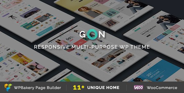 Gon.jpg Gon 2.4.3 ? Responsive Multi-Purpose WP Theme - Image 1