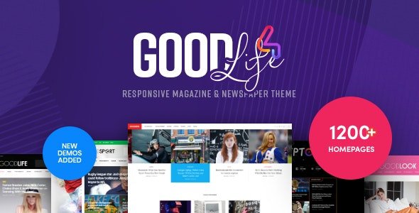 GoodLife-Magazine-Newspaper-Theme.jpg GoodLife 4.6.0n - Magazine & Newspaper Theme - Image 1