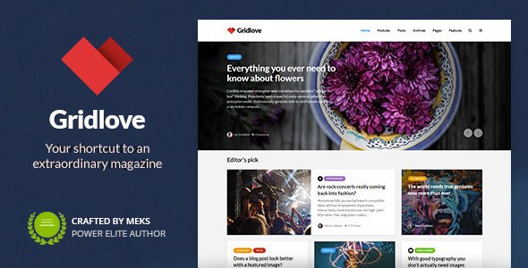 Gridlove-1.jpg Gridlove 2.1 - Creative Grid Style News & Magazine WordPress Theme - Image 1