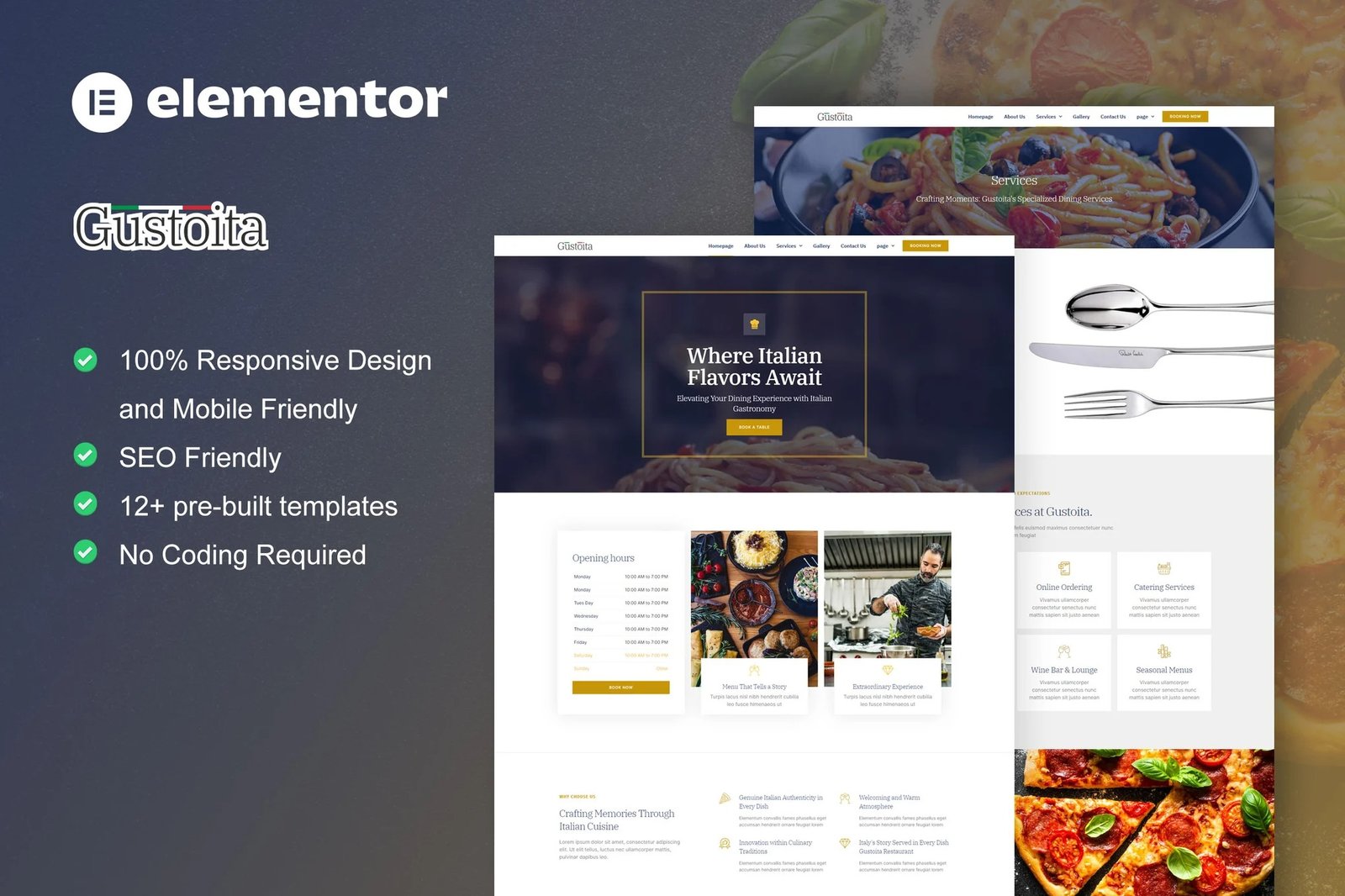 Gustoita-Italian-Restaurant-Elementor-Template-Kit.jpg Gustoita - Italian Restaurant Elementor Template Kit - Image 1