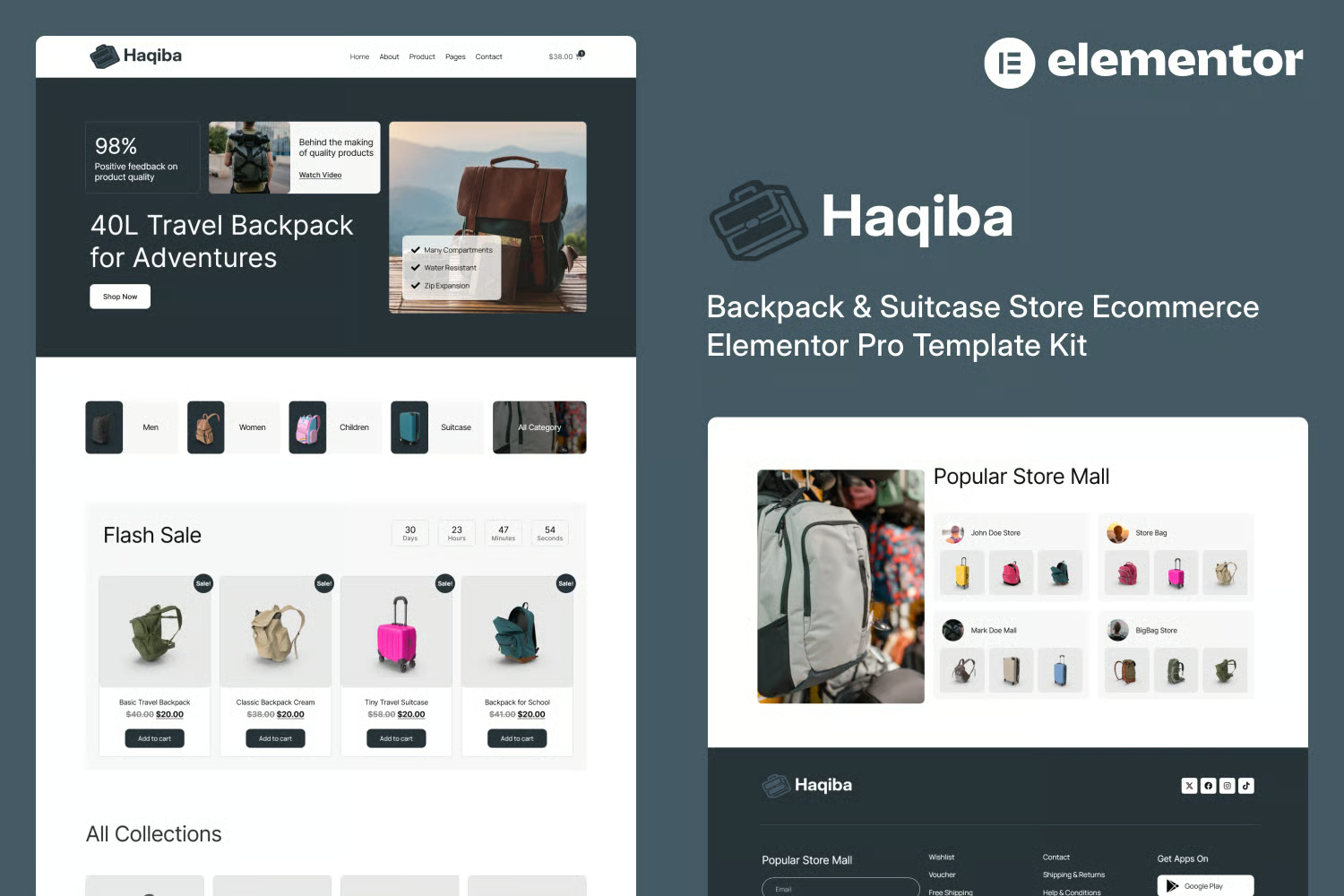 Haqiba-Backpack-Suitcase-Store-Ecommerce-Elementor-Pro-Template-Kit.png Haqiba - Backpack & Suitcase Store Ecommerce Elementor Pro Template Kit - Image 1