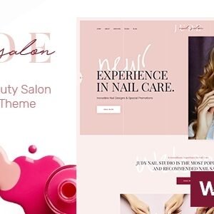 Jude 1.1.2 ? Nail Bar & Beauty Salon WordPress Theme