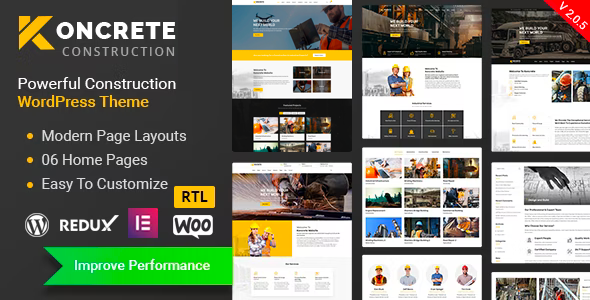 Koncrete.png Koncrete 2.0.4 - Construction Building WordPress Theme - Image 1