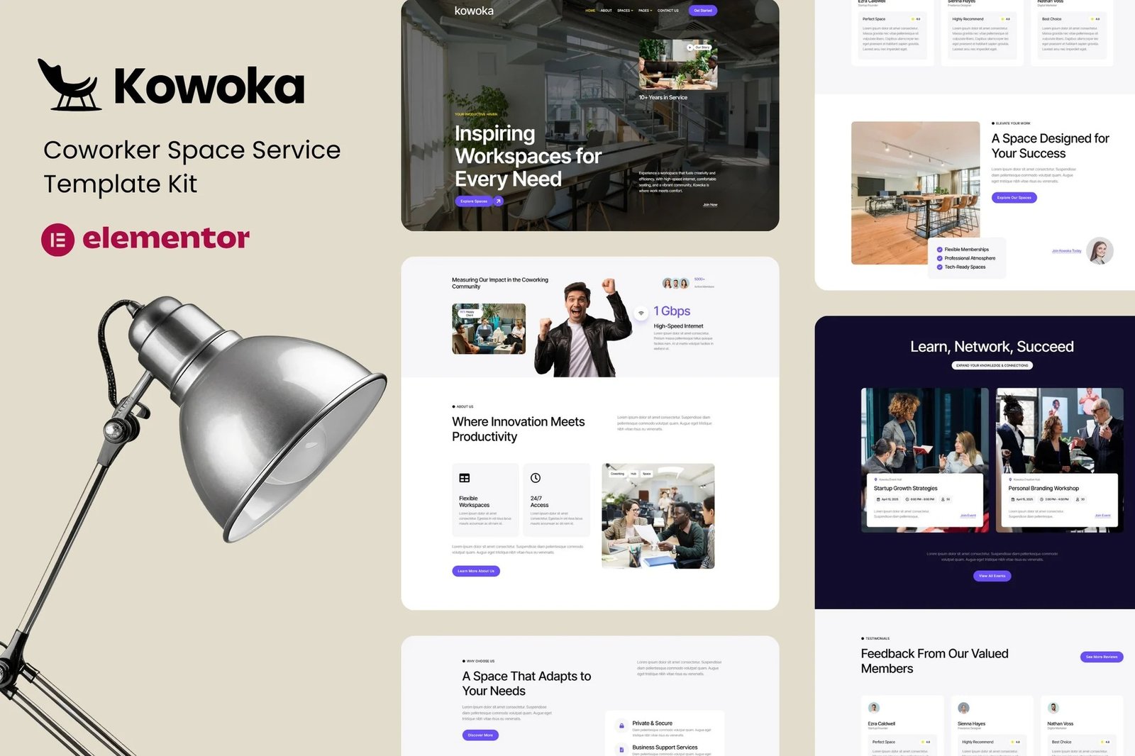 Kowoka-Coworking-Space-Rent-Elementor-Kit.jpg Kowoka - Coworking Space Rent Elementor Kit - Image 1