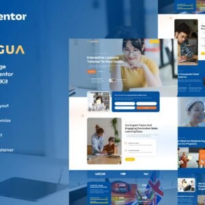 Lagua - Language Course & Learning Center Elementor Template Kit