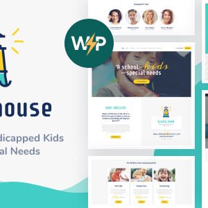 Lighthouse 1.2.4 - School for Handicapped Kids with Special Needs WordPress Theme