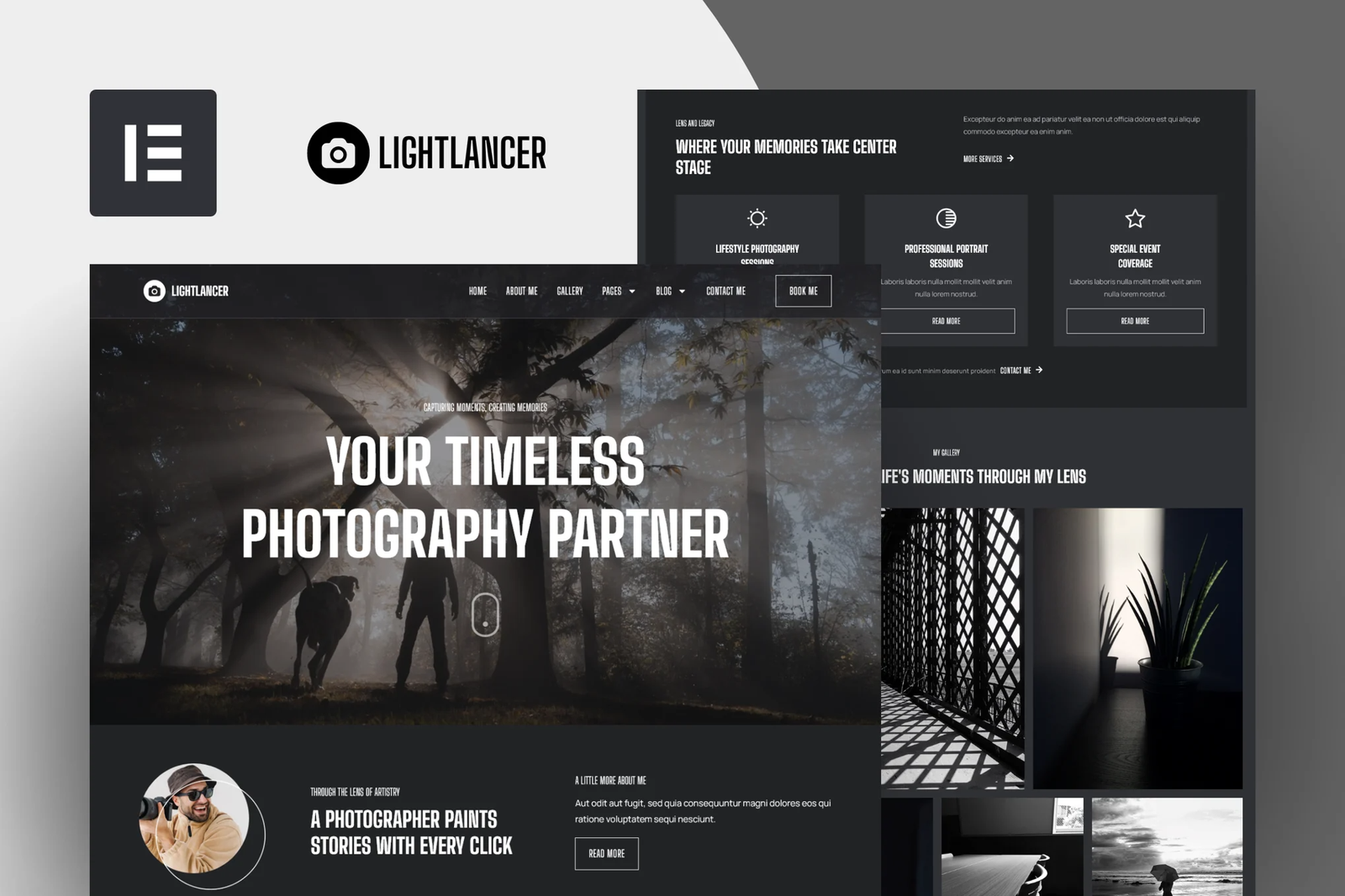 Lightlancer-Photographer-Elementor-Pro-Template-Kit.png Lightlancer - Photographer Elementor Pro Template Kit - Image 1