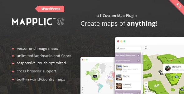 Mapplic.jpg Mapplic 6.1.1 - Custom Interactive Map plugin - Image 1