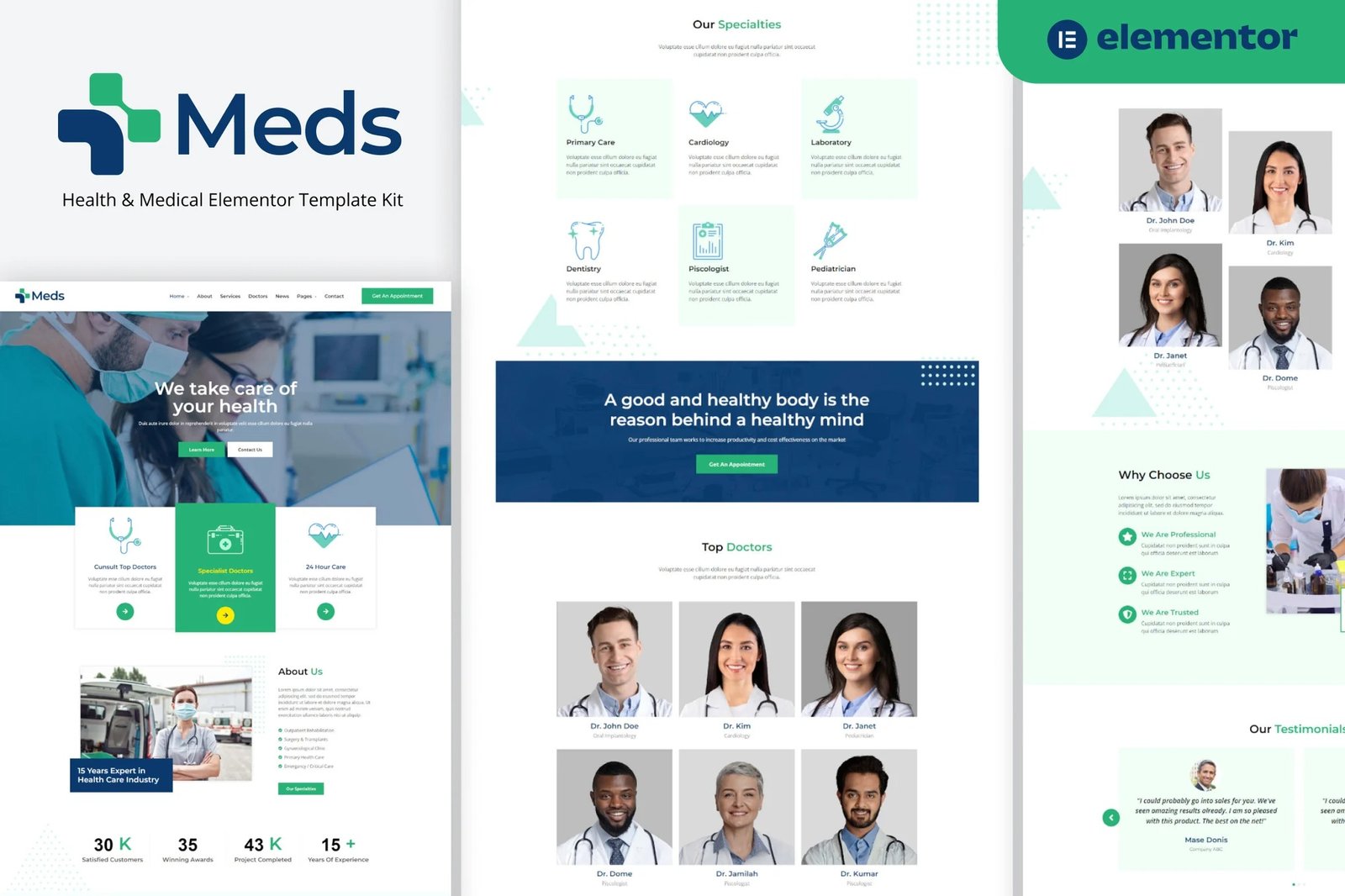 Meds-Health-Medical-Elementor-Template-Kit.jpg Meds - Health & Medical Elementor Template Kit - Image 1
