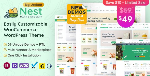 Nest.jpg Nest 1.8.2 ? Grocery Store WooCommerce WordPress Theme - Image 1