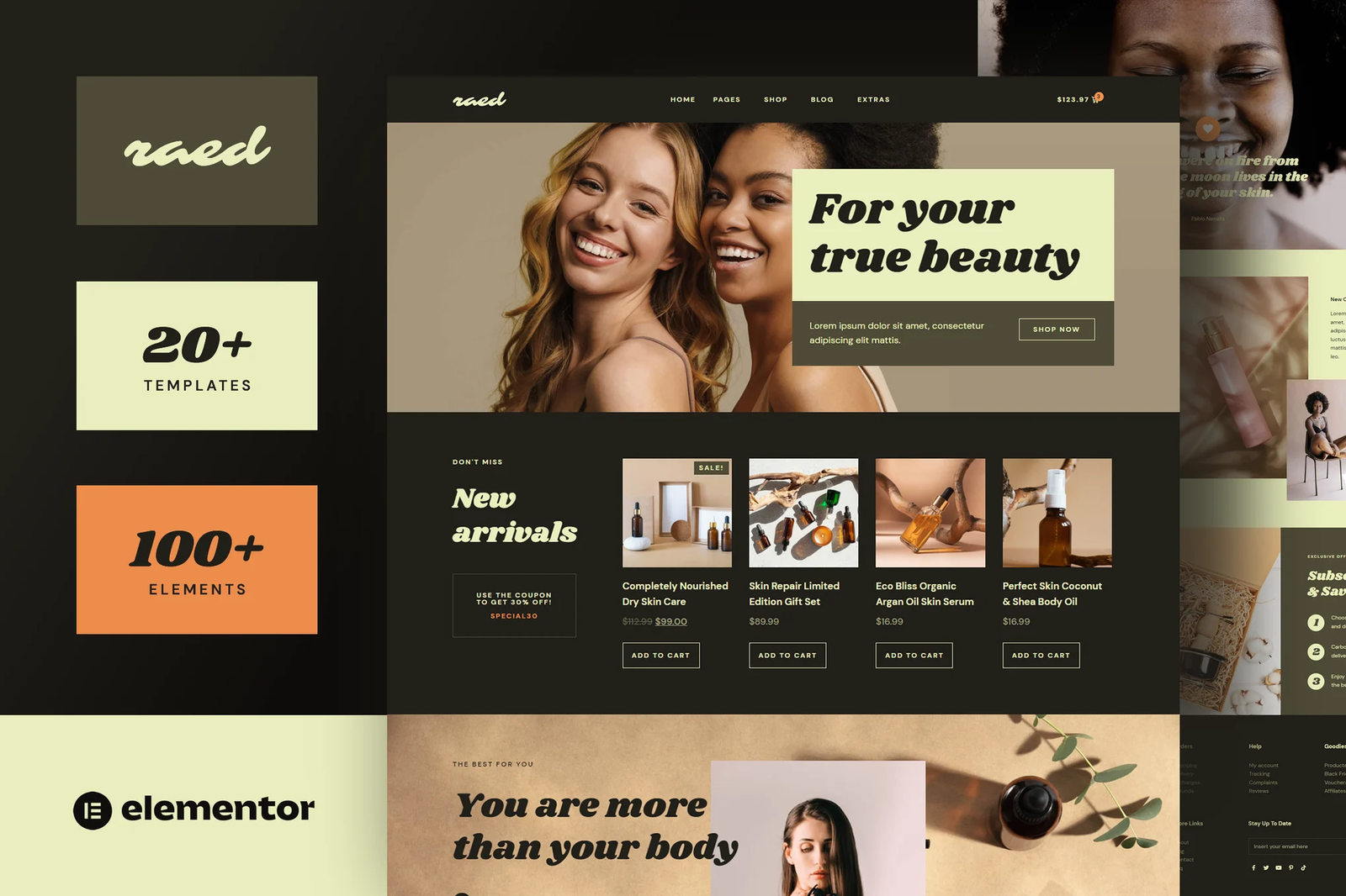 Raed-Organic-Cosmetics-Natural-Beauty-Shop-Elementor-Template-Kit.png Raed - Organic Cosmetics & Natural Beauty Shop Elementor Template Kit - Image 1