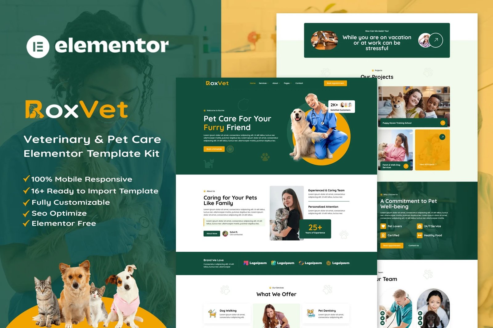 RoxVet-Veterinary-Pet-Care-Services-Elementor-Template-Kit.jpg RoxVet - Veterinary & Pet Care Services Elementor Template Kit - Image 1