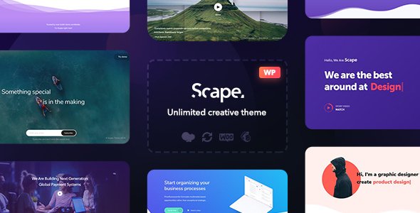 Scape.jpg Scape 1.5.9 ? Multipurpose WordPress Theme - Image 1