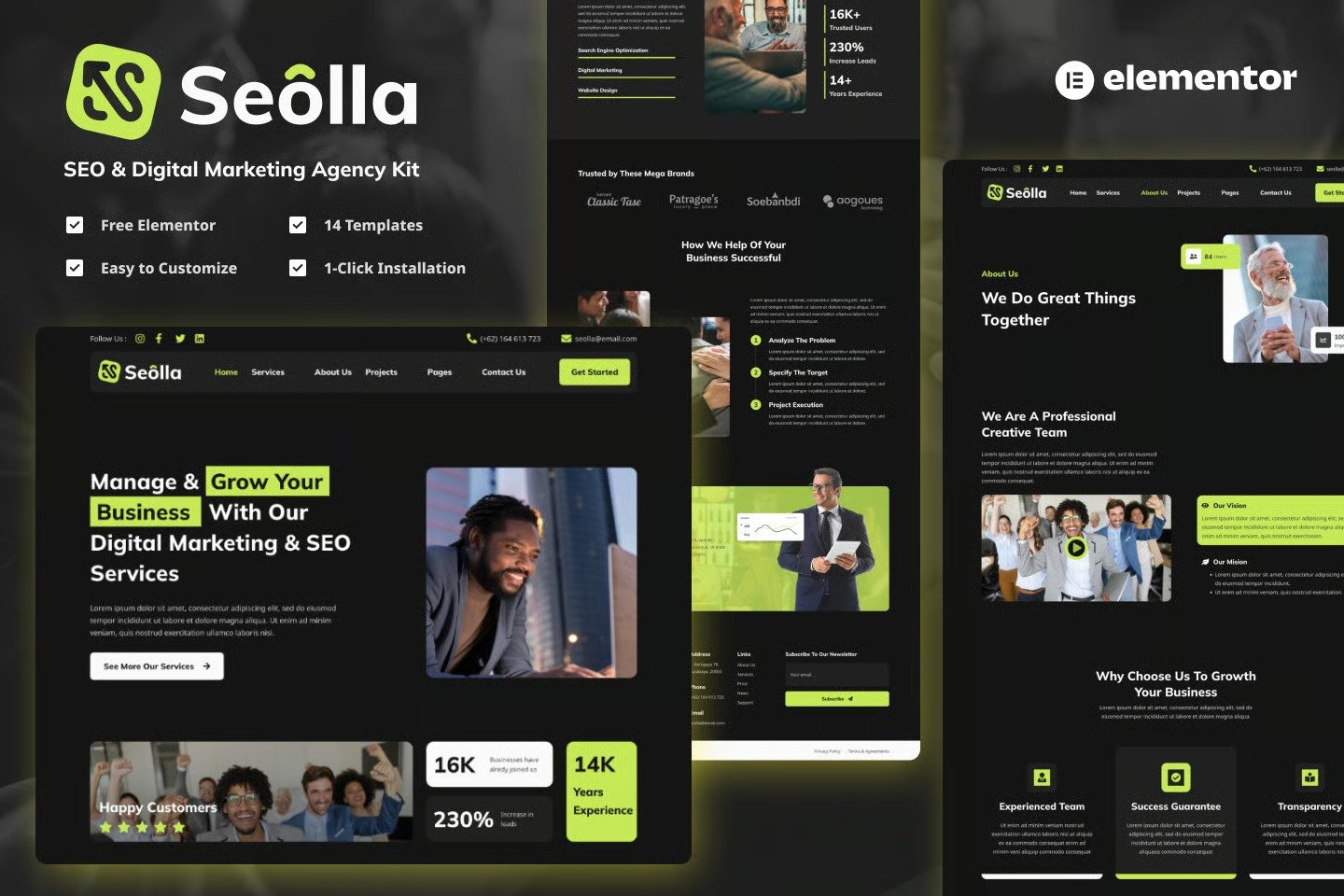 Seolla-SEO-Digital-Marketing-Agency-Template-Kit.jpg Seolla - SEO & Digital Marketing Agency Template Kit - Image 1