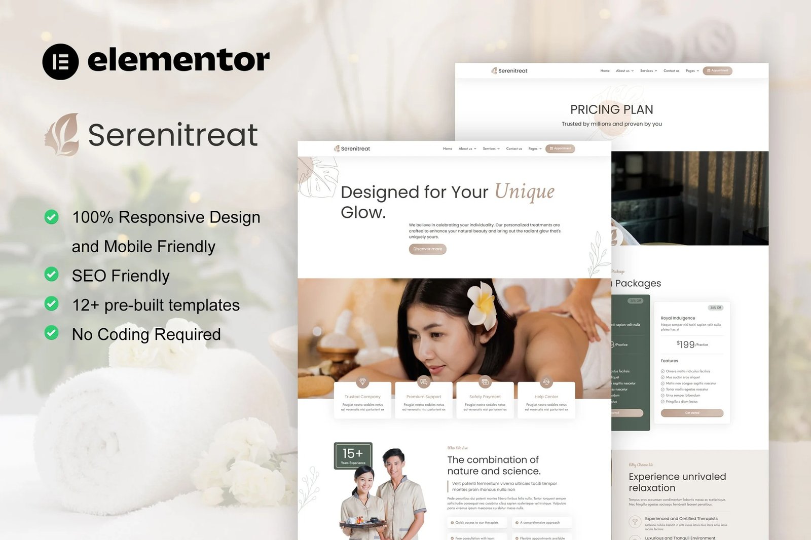 SereniTreat-Spa-Beauty-Care-Elementor-Pro-Template-Kit.jpg SereniTreat - Spa & Beauty Care Elementor Pro Template Kit - Image 1