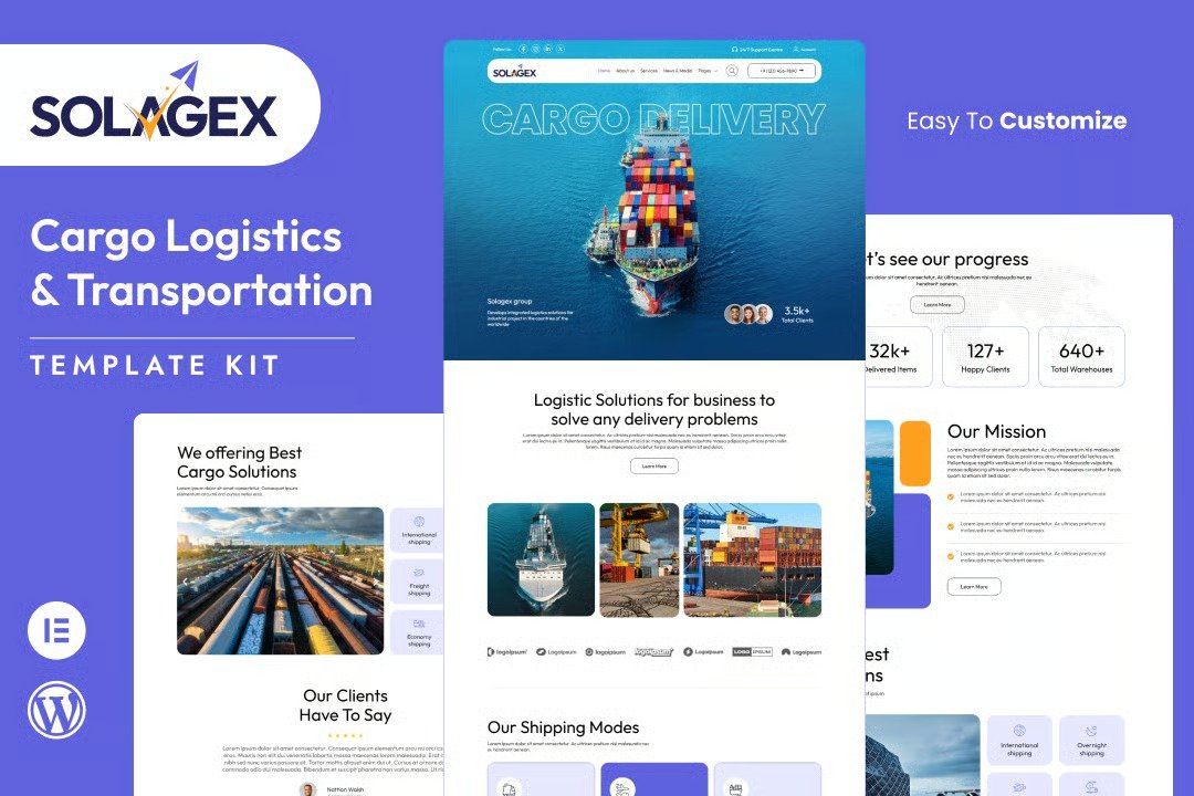Solagex-Logistics-Transportation-Elementor-Template-Kit.jpg Solagex - Logistics & Transportation Elementor Template Kit - Image 1