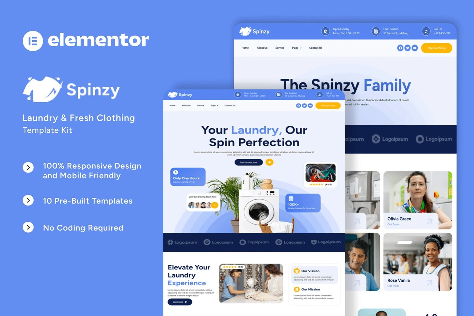 Spinzy-Laundry-Fresh-Clothing-Elementor-Template-Kit.jpg Spinzy - Laundry & Fresh Clothing Elementor Template Kit - Image 1