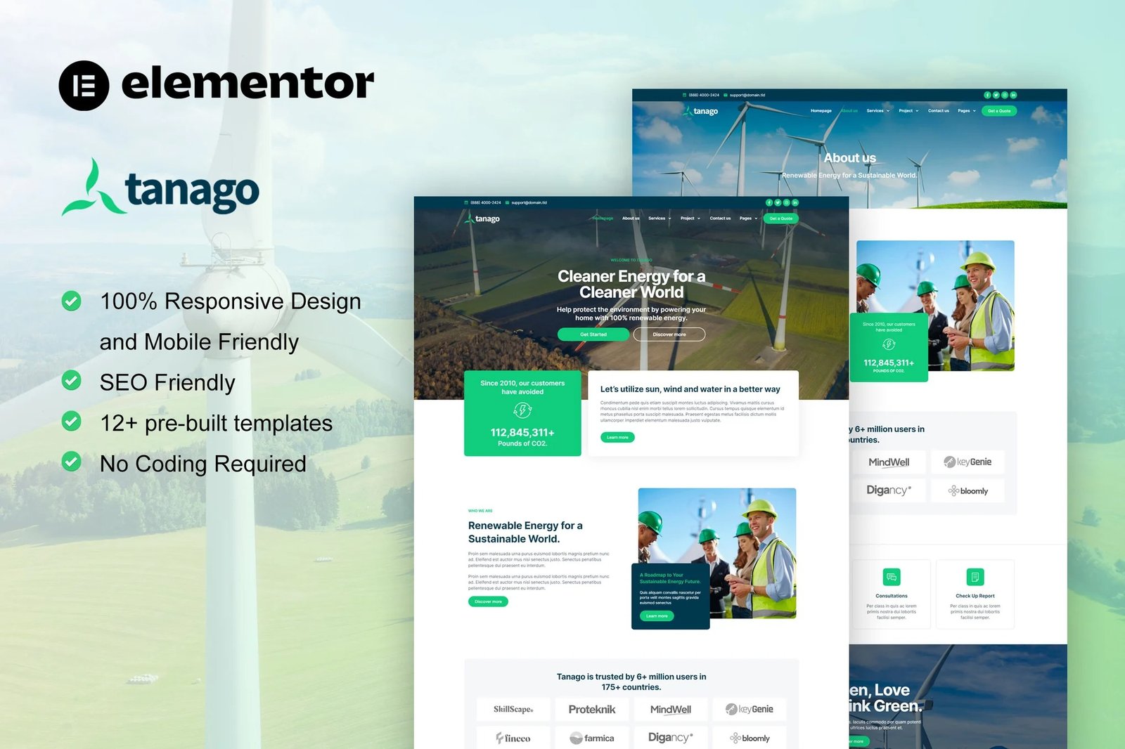 Tanago-Green-Renewable-Energy-Elementor-Pro-Template-Kit.jpg Tanago - Green Renewable Energy Elementor Pro Template Kit - Image 1