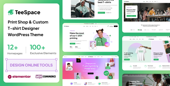 TeeSpace.png TeeSpace 1.3.3 ? Print Custom T-shirt Designer WordPress theme - Image 1