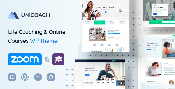 UniCoach.jpg UniCoach 1.1.6 ? Multipurpose UpSkill WordPress Theme - Image 1
