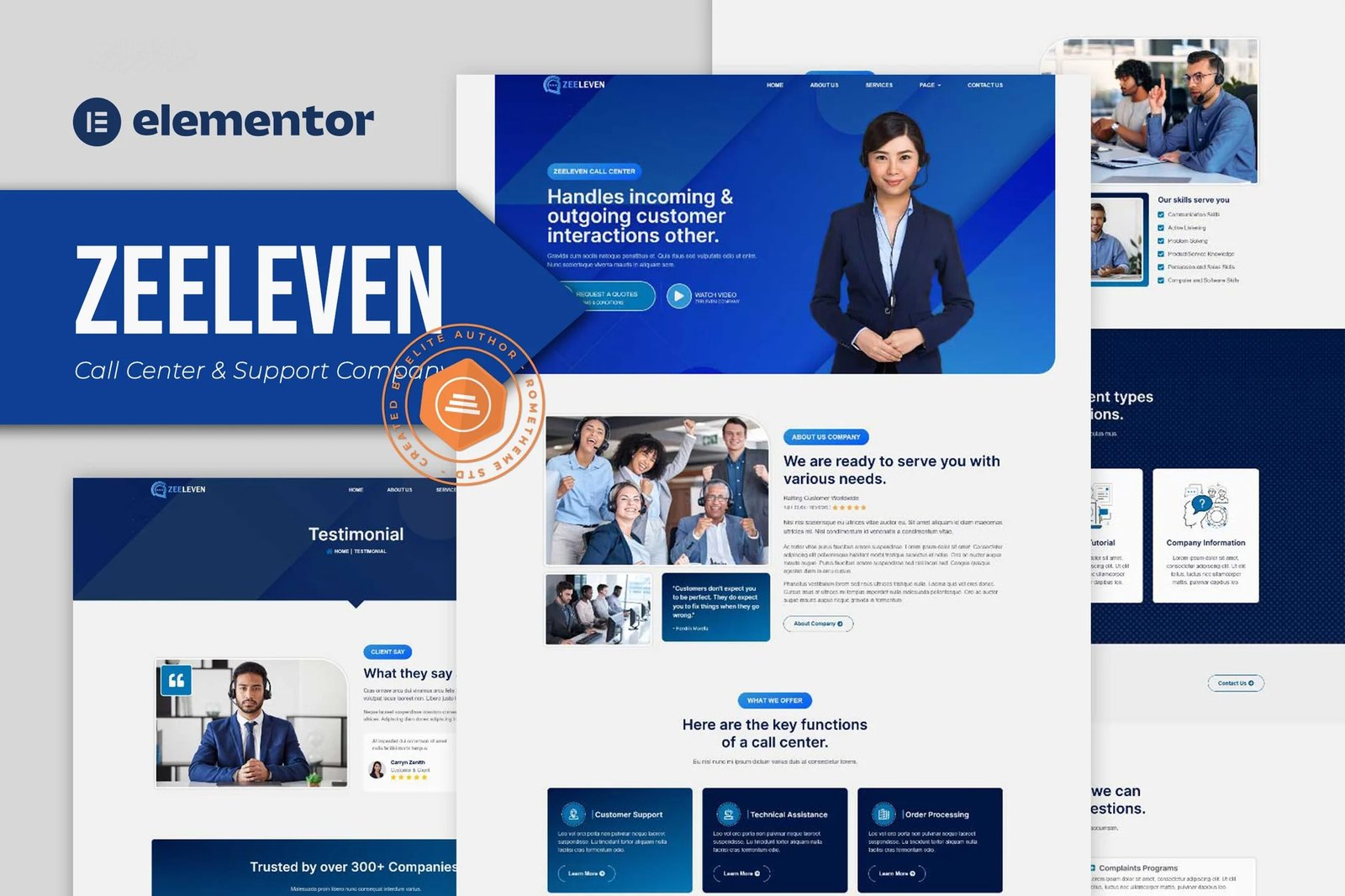Zeeleven-Call-Center-Support-Company-Elementor-Template-Kit.jpg Zeeleven - Call Center & Support Company Elementor Template Kit - Image 1