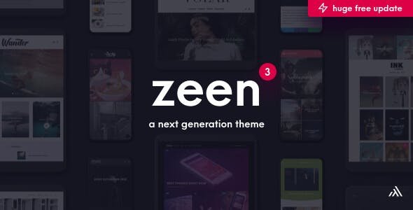 Zeen-WordPress-Theme.jpg Zeen 4.5.6 - WordPress Theme - Image 1