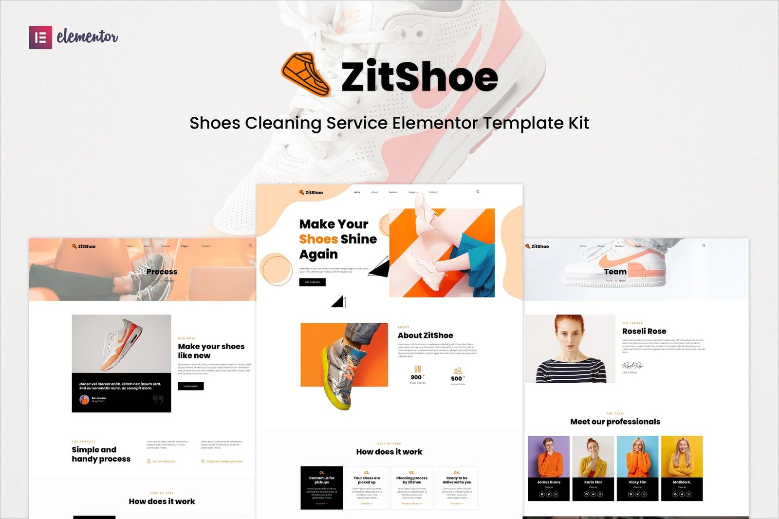 Zitshoe-Shoes-Cleaning-Service-Elementor-Template-Kit.jpg Zitshoe - Shoes Cleaning Service Elementor Template Kit - Image 1