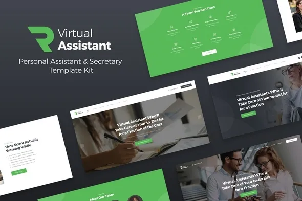 20_revirta20preview.webp Revirta - Virtual Assistant Business Elementor Template Kit - Image 1