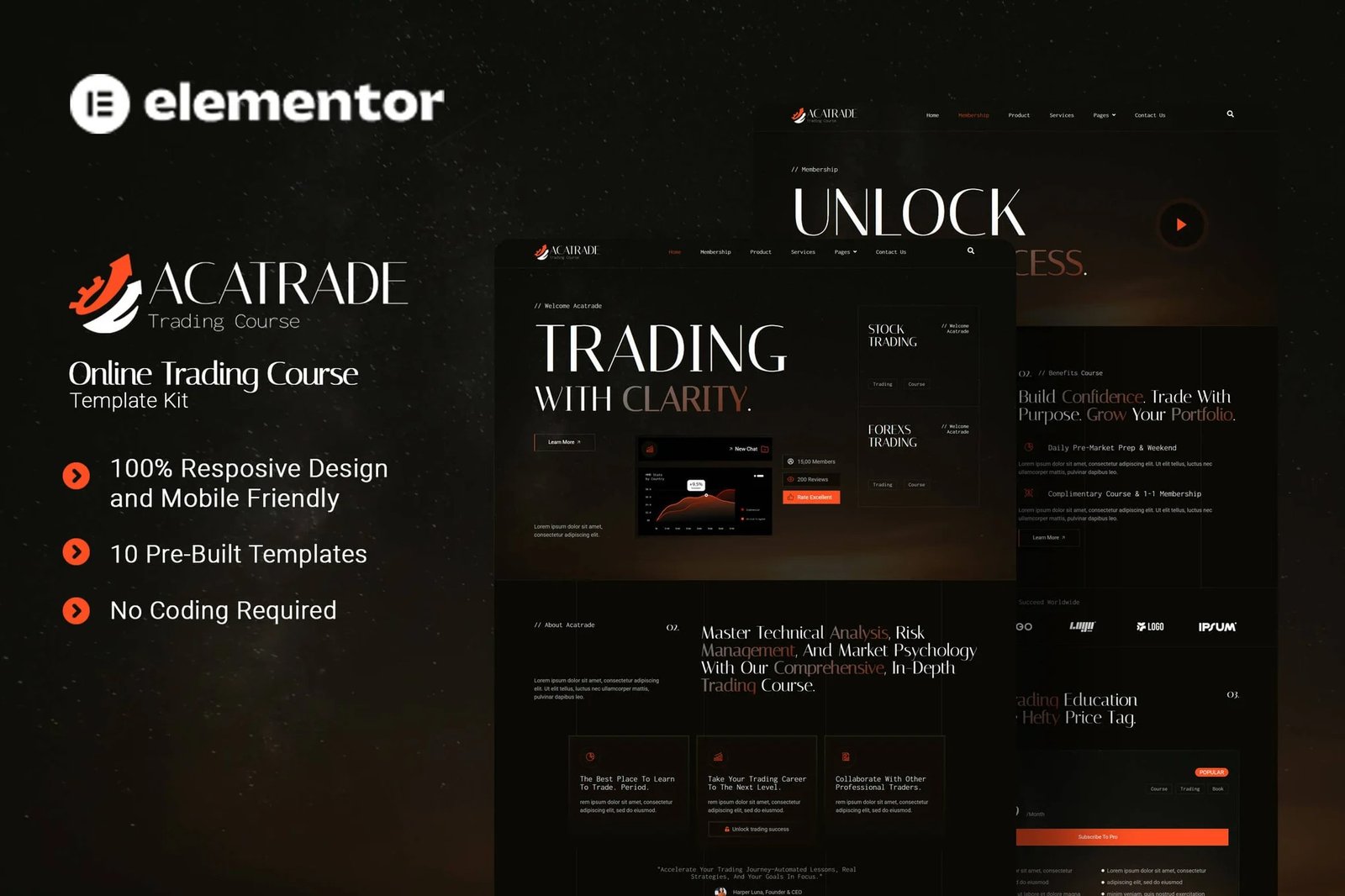 Acatrade-Online-Trading-Course-Elementor-Template-Kit-1.jpg Acatrade - Online Trading Course Elementor Template Kit - Image 1