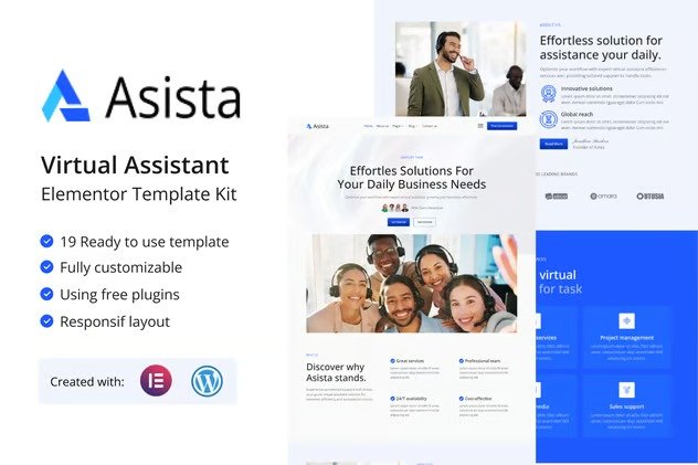 Asista-Virtual-Assistant-Elementor-Template-Kit-1.jpg Asista - Virtual Assistant Elementor Template Kit - Image 1