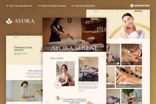 Ayora-Spa-Wellness-Elementor-Pro-Template-Kit.jpg Ayora - Spa & Wellness Elementor Pro Template Kit - Image 1