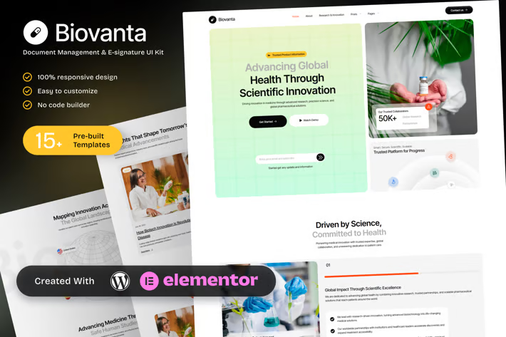 Biovanta-–-Pharmaceuticals-Biotechnology-Industry-Elementor-Template-Kit-1.png Biovanta – Pharmaceuticals & Biotechnology Industry Elementor Template Kit - Image 1