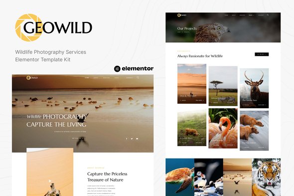 Cover-31-1.jpg Geowild - Wildlife Photography Services Elementor Template Kit - Image 1