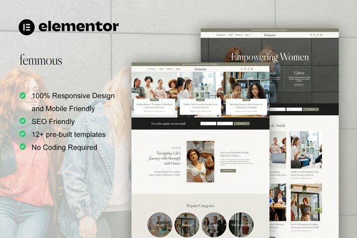 Femmous-Modern-Feminine-Blog-Elementor-Template-Kit.jpg Femmous - Modern Feminine Blog Elementor Template Kit - Image 1
