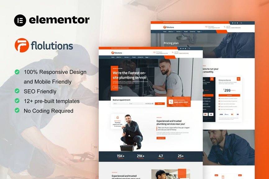 Flolution-Plumber-Repair-Service-Elementor-Template-Kit.jpg Flolution - Plumber & Repair Service Elementor Template Kit - Image 1