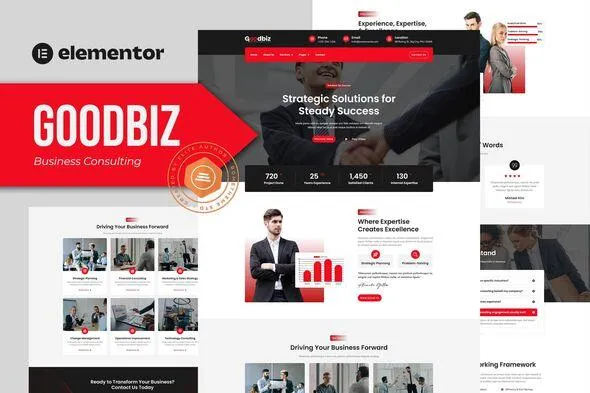 Goodbiz-Cover.webp Goodbiz - Business Consulting Elementor Template Kit - Image 1