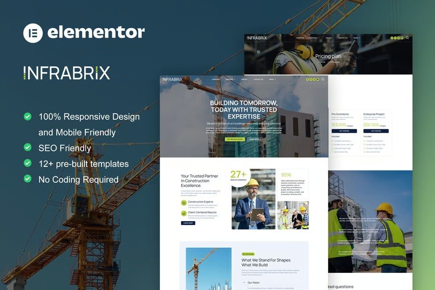 Infabrix-Construction-Building-Service-Elementor-Template-Kit-1.jpg Infabrix - Construction & Building Service Elementor Template Kit - Image 1